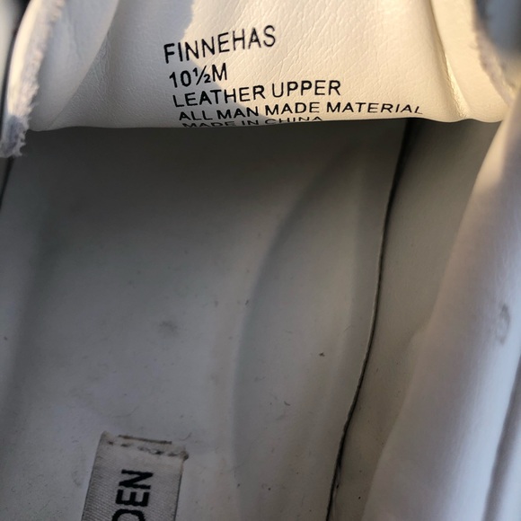 Steve Madden Leather Sneakers - Picture 4 of 4